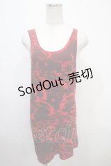 WILD PARTY / ロングタンクトップ 1 赤 Y-25-04-15-041-LO-TS-SZ-ZY