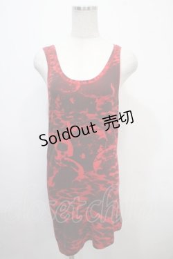 画像1: WILD PARTY / ロングタンクトップ 1 赤 Y-25-04-15-041-LO-TS-SZ-ZY