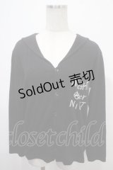 MILKBOY / NIGHT AFTER NIGHTカーディガン  ブラック Y-25-04-15-043-MB-TO-SZ-ZY