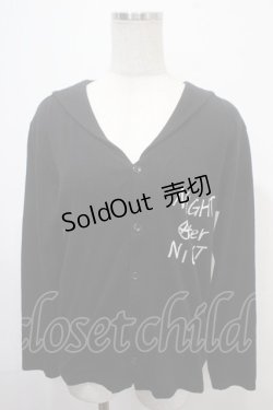 画像1: MILKBOY / NIGHT AFTER NIGHTカーディガン  ブラック Y-25-04-15-043-MB-TO-SZ-ZY