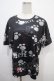 画像1: NieR Clothing / 肉球プリントTシャツ F 黒 Y-25-04-15-044-PU-TS-SZ-ZY (1)