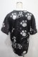 画像2: NieR Clothing / 肉球プリントTシャツ F 黒 Y-25-04-15-044-PU-TS-SZ-ZY (2)