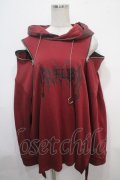REFLEM / ショルダーZIPチェーンパーカー F レッド Y-25-04-15-046-PU-TO-SZ-ZT280