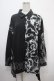 画像1: REFLEM / 切換えワイドシャツ/オーバーサイズシャツ F ブラック Y-25-04-15-047-PU-TS-SZ-ZY (1)