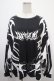画像1: REFLEM / トライバルBIGロングTEE F ブラック Y-25-04-15-048-PU-TO-SZ-ZY (1)