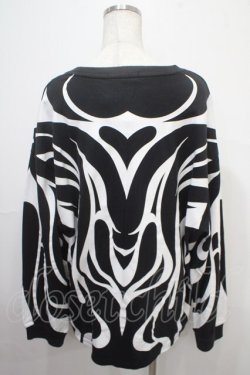 画像2: REFLEM / トライバルBIGロングTEE F ブラック Y-25-04-15-048-PU-TO-SZ-ZY