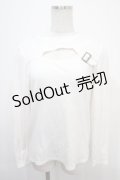axes femme / ベルトディティールトップス F 生成り Y-25-04-15-057-AX-TO-SZ-ZY