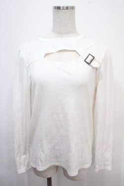 画像1: axes femme / ベルトディティールトップス F 生成り Y-25-04-15-057-AX-TO-SZ-ZY