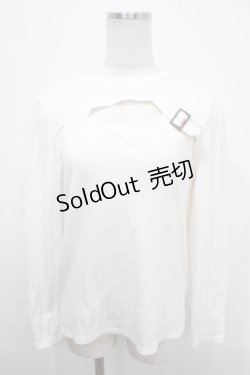 画像1: axes femme / ベルトディティールトップス F 生成り Y-25-04-15-057-AX-TO-SZ-ZY