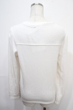 画像2: axes femme / ベルトディティールトップス F 生成り Y-25-04-15-057-AX-TO-SZ-ZY