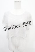 F i.n.t / 透かし編みニット F ラベンダー Y-25-04-15-060-CA-TO-SZ-ZY