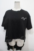 NieR Clothing / 燕尾風Tシャツ  黒 Y-25-04-15-061-PU-TO-SZ-ZY