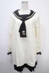 PUTUMAYO / テイルズオブベルセリアコラボ　ライフィセット・セーラーワンピ  アイボリー Y-25-04-15-081-PT-OP-SZ-ZY