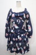 LIZ LISA / スウィートローズセットアップ 0 紺 Y-25-04-15-092-LO-OP-SZ-ZY