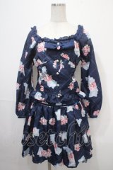 LIZ LISA / スウィートローズセットアップ 0 紺 Y-25-04-15-092-LO-OP-SZ-ZS