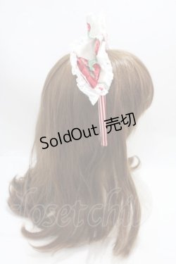 画像3: Angelic Pretty / 摘みたていちごカチューシャ  アイボリー Y-25-04-15-009-AP-AC-SZ-ZY
