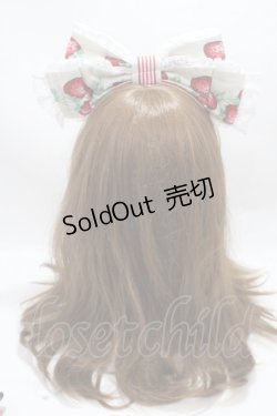 画像4: Angelic Pretty / 摘みたていちごカチューシャ  アイボリー Y-25-04-15-009-AP-AC-SZ-ZY