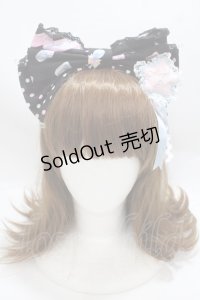 Angelic Pretty / Dreamyベビールームカチューシャ  黒 Y-25-04-15-010-AP-AC-SZ-ZY