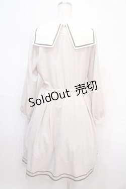 画像2: axes femme POETIQUE / ウサギ刺繍セーラーワンピース【多屋来夢コラボ】 M ピンク Y-25-04-15-108-AX-OP-SZ-ZY