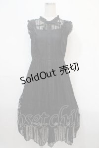 axes femme / 総レースロングワンピース M 黒 Y-25-04-15-110-AX-OP-SZ-ZY