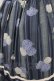 画像3: axes femme / 紫陽花シフォンワンピース M 紺 Y-25-04-15-113-AX-OP-SZ-ZI (3)