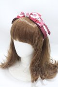 Angelic Pretty / 天空の晩餐会カチューシャ  ワイン Y-25-04-15-011-AP-AC-SZ-ZY