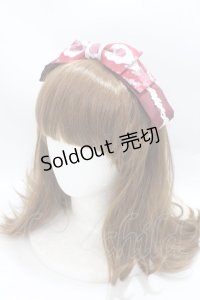 Angelic Pretty / 天空の晩餐会カチューシャ  ワイン Y-25-04-15-011-AP-AC-SZ-ZY