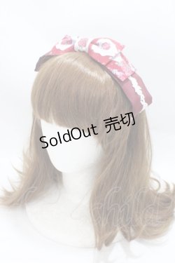 画像1: Angelic Pretty / 天空の晩餐会カチューシャ  ワイン Y-25-04-15-011-AP-AC-SZ-ZY