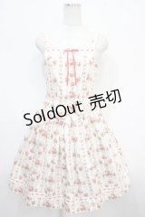 metamorphose / ブーケ柄ワンピース  白 Y-25-04-15-124-ME-OP-SZ-ZY