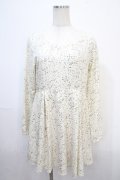 E hyphen world gallery / 星座柄ワンピース F アイボリー Y-25-04-15-127-LO-OP-SZ-ZY