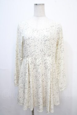 画像1: E hyphen world gallery / 星座柄ワンピース F アイボリー Y-25-04-15-127-LO-OP-SZ-ZY