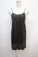 画像1: Franche Lippee / 雲柄キャミワンピース M 黒 Y-25-04-15-131-LO-OP-AS-ZY (1)