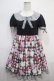 画像1: Angelic Pretty / Sweet Cherry Margaretカットワンピース  黒 Y-25-04-15-136-AP-OP-SZ-ZI (1)