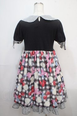 画像2: Angelic Pretty / Sweet Cherry Margaretカットワンピース  黒 Y-25-04-15-136-AP-OP-SZ-ZI