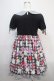 画像2: Angelic Pretty / Sweet Cherry Margaretカットワンピース  黒 Y-25-04-15-136-AP-OP-SZ-ZI (2)