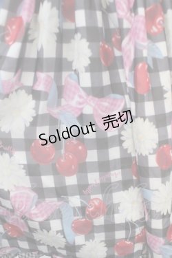画像3: Angelic Pretty / Sweet Cherry Margaretカットワンピース  黒 Y-25-04-15-136-AP-OP-SZ-ZI