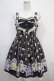 画像1: Angelic Pretty / Dreamy Night Cakesジャンパースカート  黒 Y-25-04-15-137-AP-OP-SZ-ZS (1)