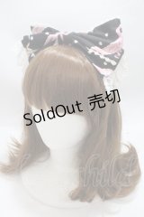 Angelic Pretty / MELODY TOYSジャンパースカートSetのカチューシャ  黒 Y-25-04-15-013-AP-AC-SZ-ZY