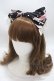 画像1: Angelic Pretty / MELODY TOYSジャンパースカートSetのカチューシャ  黒 Y-25-04-15-013-AP-AC-SZ-ZY (1)