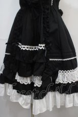 画像4: Angelic Pretty / Sweetフリルジャンパースカート  黒 Y-25-04-15-139-AP-OP-SZ-ZI (4)