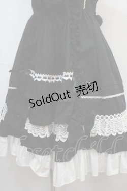 画像4: Angelic Pretty / Sweetフリルジャンパースカート  黒 Y-25-04-15-139-AP-OP-SZ-ZI