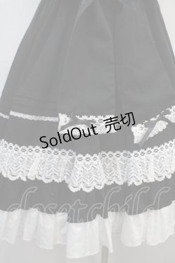 画像5: Angelic Pretty / Sweetフリルジャンパースカート  黒 Y-25-04-15-139-AP-OP-SZ-ZI