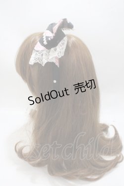 画像2: Angelic Pretty / MELODY TOYSジャンパースカートSetのカチューシャ  黒 Y-25-04-15-013-AP-AC-SZ-ZY