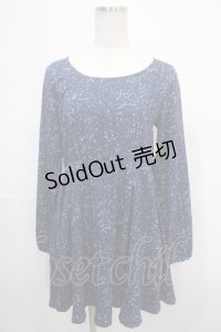 E hyphen world gallery / 星座柄ワンピース F ネイビー Y-25-04-15-145-LO-OP-SZ-ZY