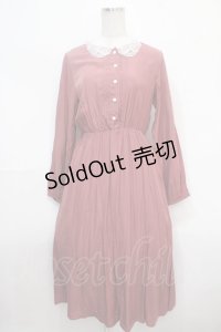 LEBECCA boutique / 経験から来るワンピース F ピンク Y-25-04-15-147-EL-OP-SZ-ZY