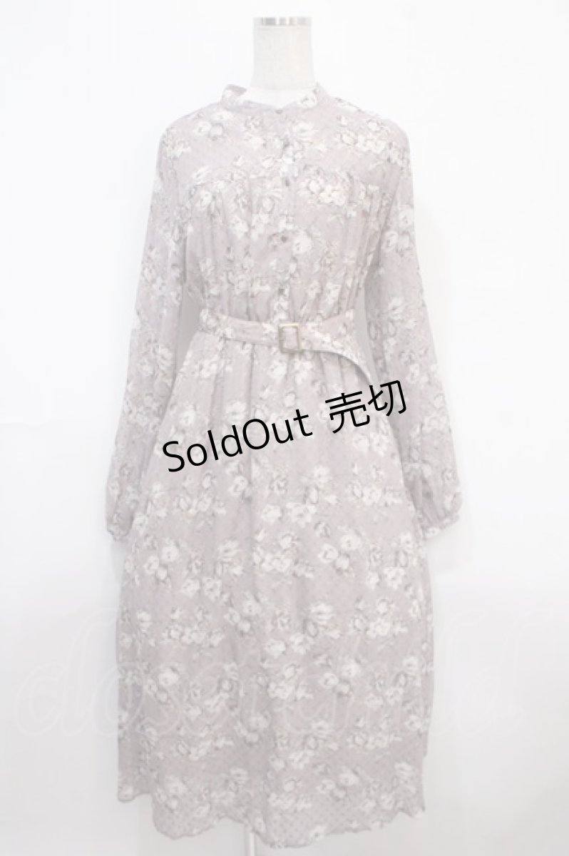 画像1: 【SALE】LEBECCA boutique / 出会ってしまうシフォンワンピース F ラベンダー Y-25-04-15-149-EL-OP-SZ-ZT438 (1)