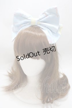 画像1: Angelic Pretty / Magical Etoileリボンカチューシャ  サックス Y-25-04-15-014-AP-AC-SZ-ZY