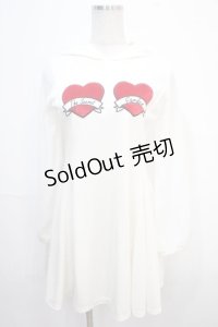 TRALALA / 袖シースルーフード付きミニワンピース 0 アイボリー Y-25-04-15-152-LO-OP-SZ-ZS