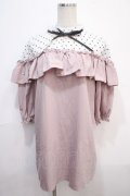 evelyn / ハートドットワンピース  ピンク Y-25-04-15-153-LO-OP-SZ-ZY