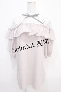 evelyn / ハートドットワンピース  ピンク Y-25-04-15-153-LO-OP-SZ-ZS
